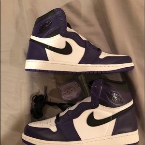 Air Jordan 1 Court Purple